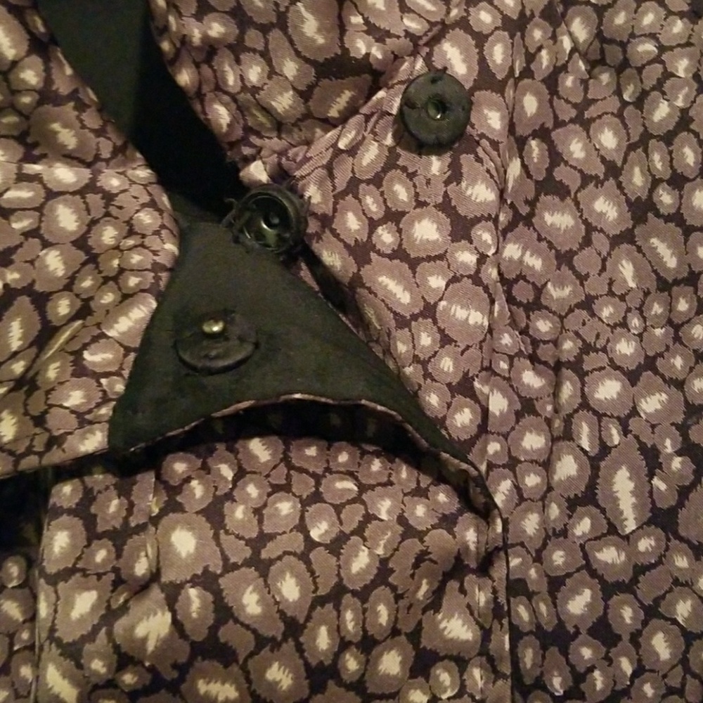 Spring wrap print jacket - Picture 3 of 4